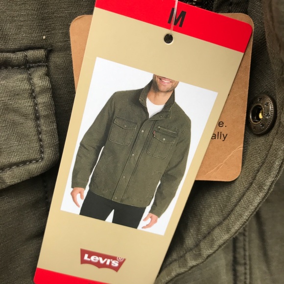 Men’s Levi’s cotton canvas Full zip Jacket - Picture 5 of 8